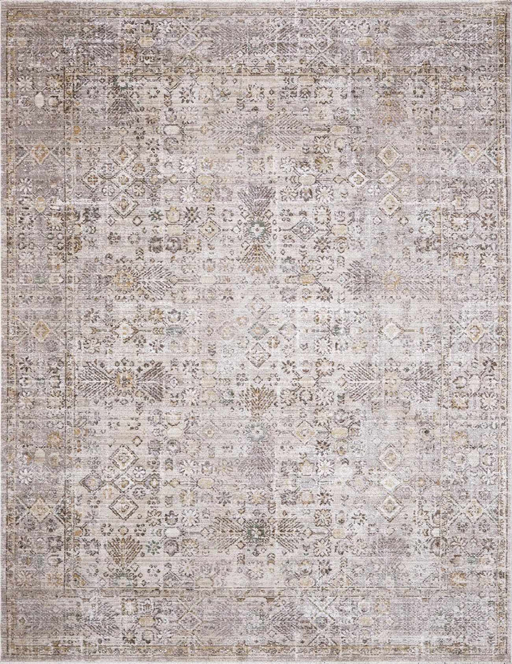 Amondi Traditional Vintage Brown And Gray Area Rug - The Rug Decor