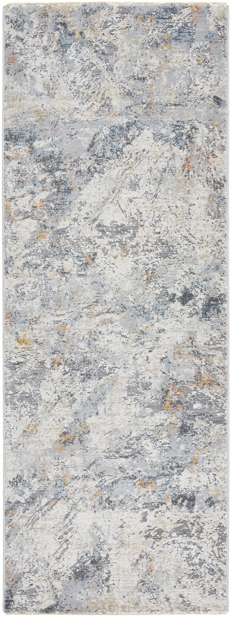 Amzie Contemporary Abstract Gray Area Rug - The Rug Decor