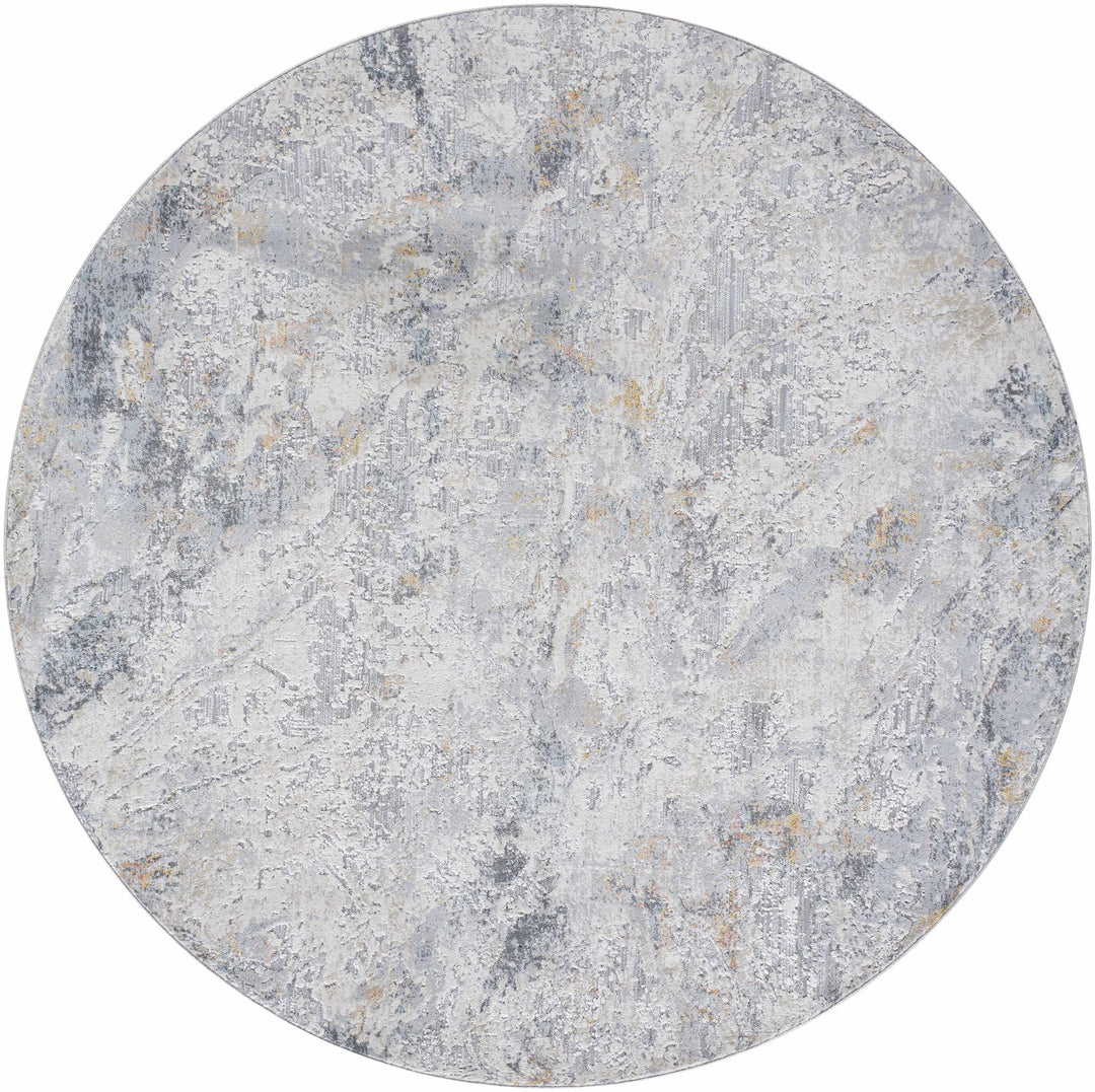 Amzie Contemporary Abstract Gray Area Rug - The Rug Decor
