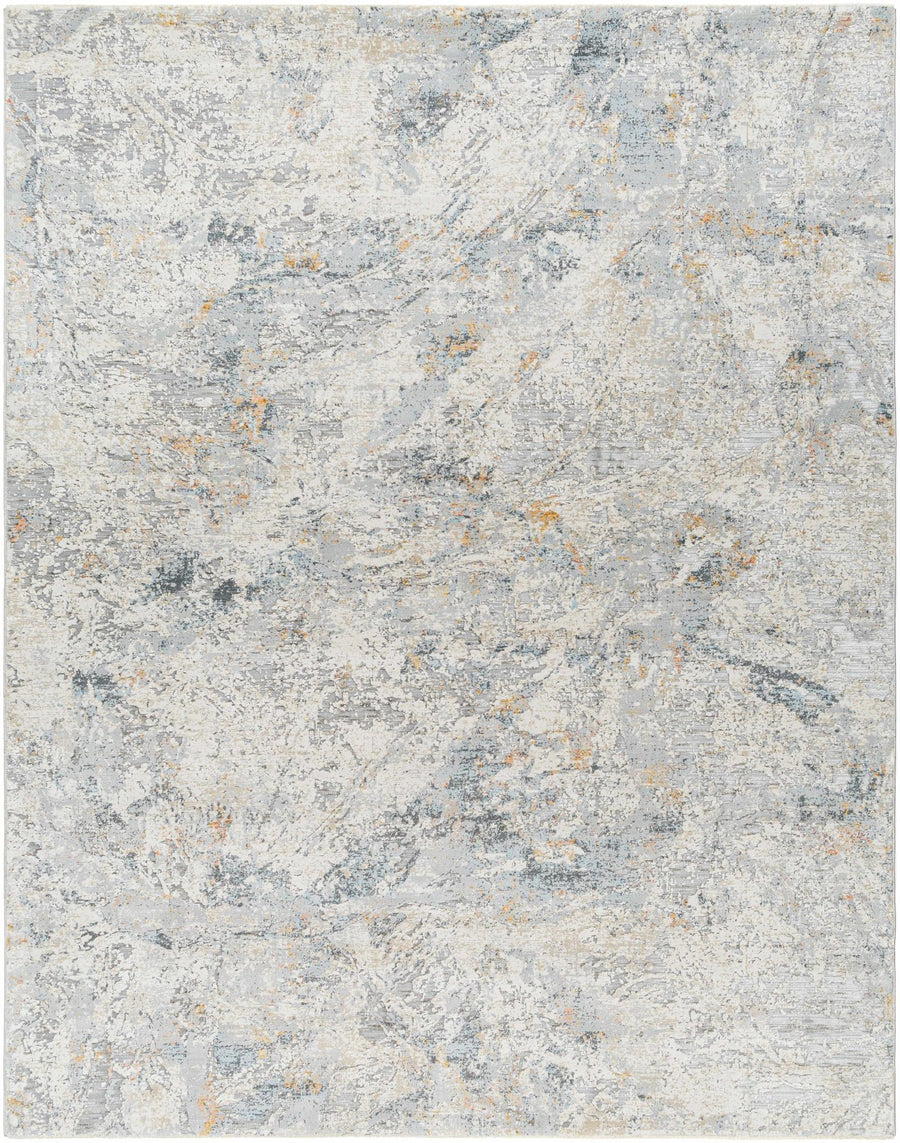 Amzie Contemporary Abstract Gray Area Rug - The Rug Decor