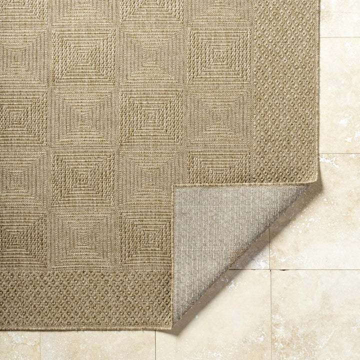 Anabia Traditional Style Beige Outdoor Area Rug - The Rug Decor