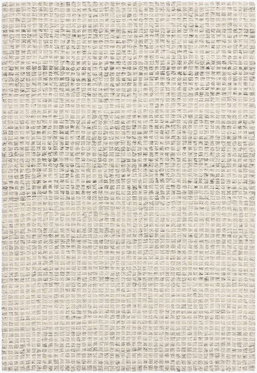 Anahid Modern Geometrical Beige Hand Tufted Wool Area Rug - The Rug Decor