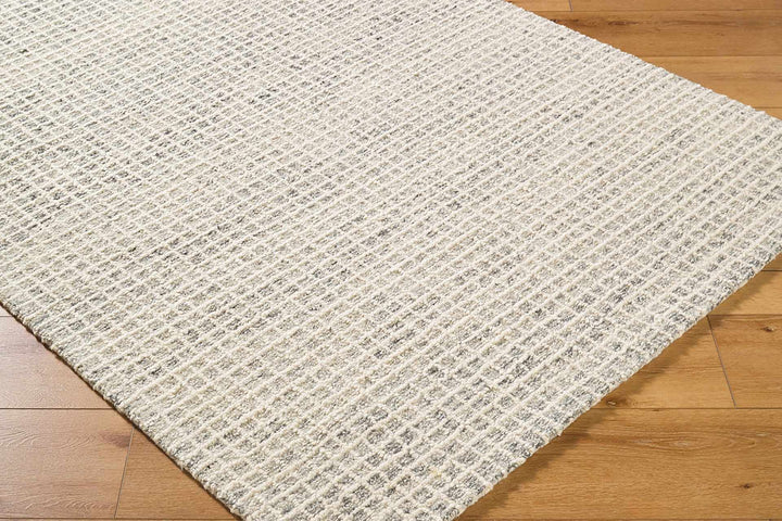 Anahid Modern Geometrical Beige Hand Tufted Wool Area Rug - The Rug Decor