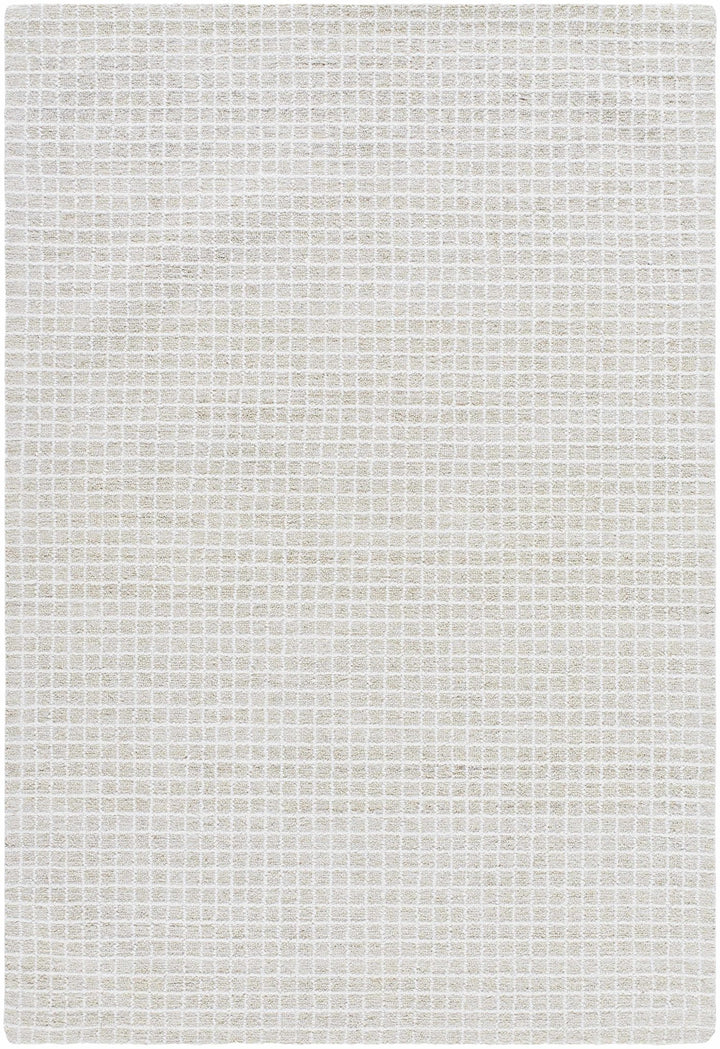 Anahid Modern Geometrical Ivory Hand Tufted Area Rug - The Rug Decor