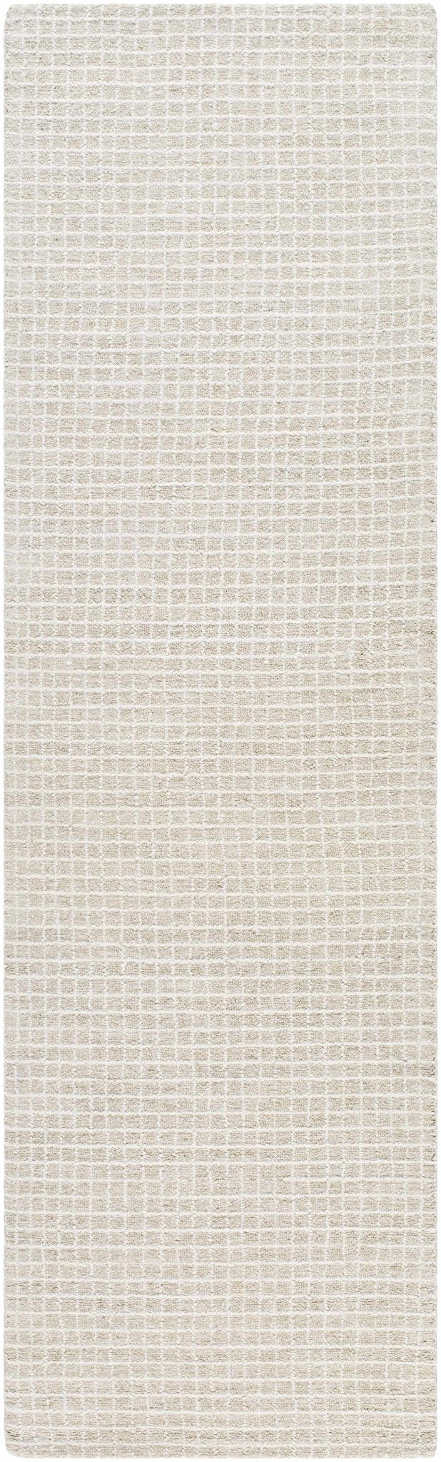 Anahid Modern Geometrical Ivory Hand Tufted Area Rug - The Rug Decor