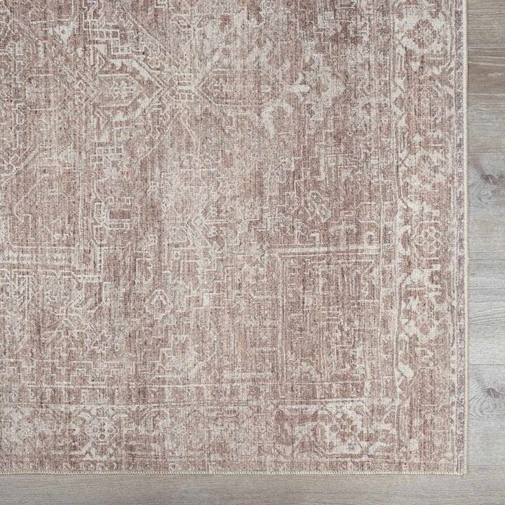 Anakin Traditional Style Brown And Ivory Area Rug - The Rug Decor