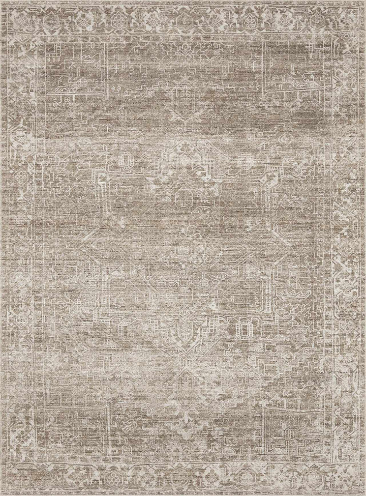 Anakin Traditional Style Brown And Ivory Area Rug - The Rug Decor