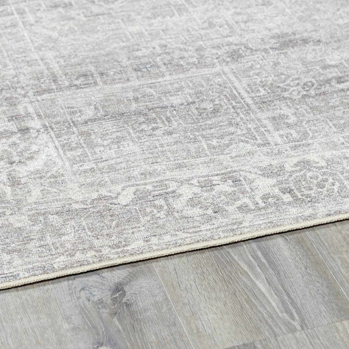 Anakin Traditional Style Gray And Silver Area Rug - The Rug Decor