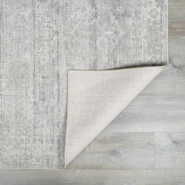 Anakin Traditional Style Gray And Silver Area Rug - The Rug Decor