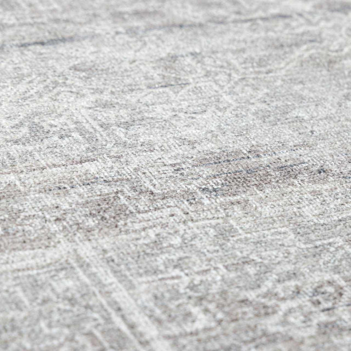 Anakin Traditional Style Gray And Silver Area Rug - The Rug Decor