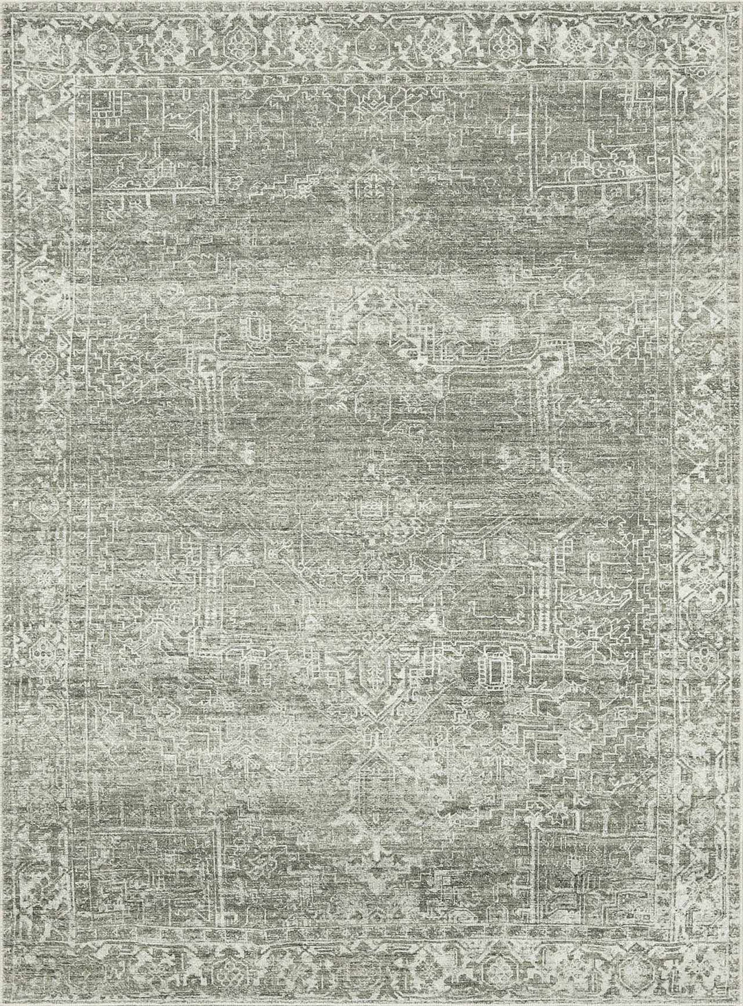 Anakin Traditional Style Green Area Rug - The Rug Decor