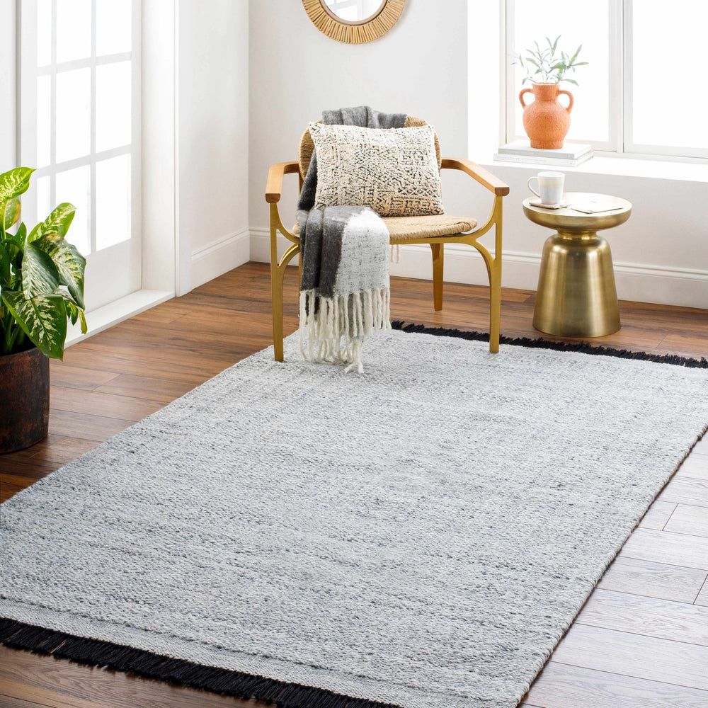 Anane Gray Hand Woven Area Rug - The Rug Decor