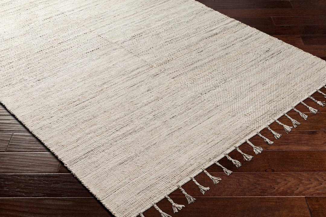 Anaya Contemporary Cream Hand Woven Area Rug - The Rug Decor
