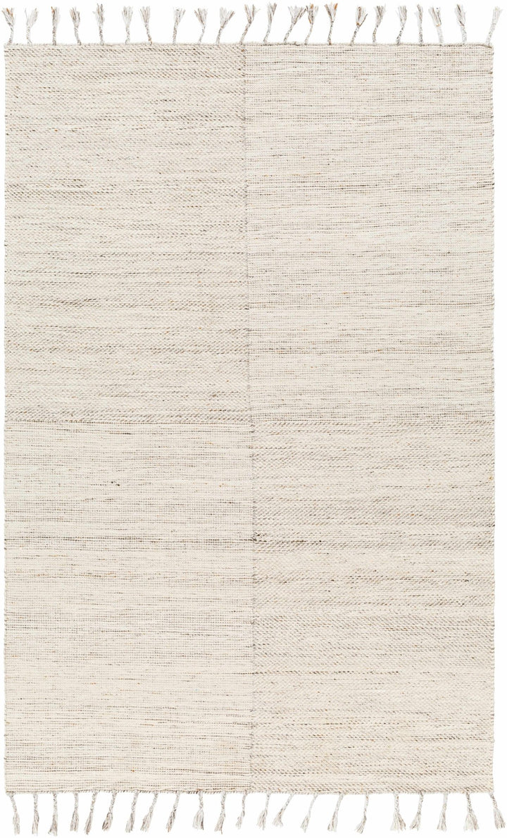Anaya Contemporary Cream Hand Woven Area Rug - The Rug Decor