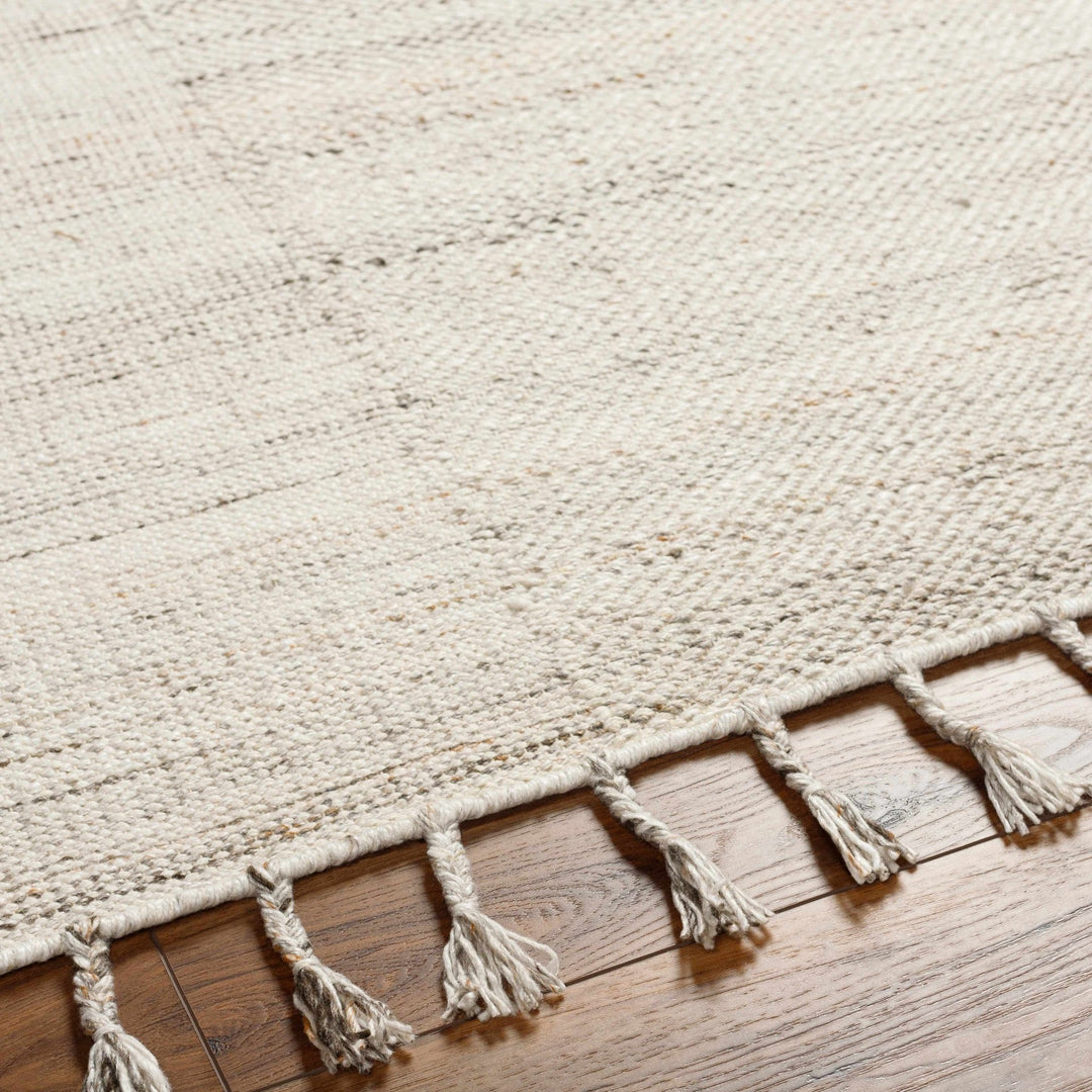 Anaya Contemporary Cream Hand Woven Area Rug - The Rug Decor