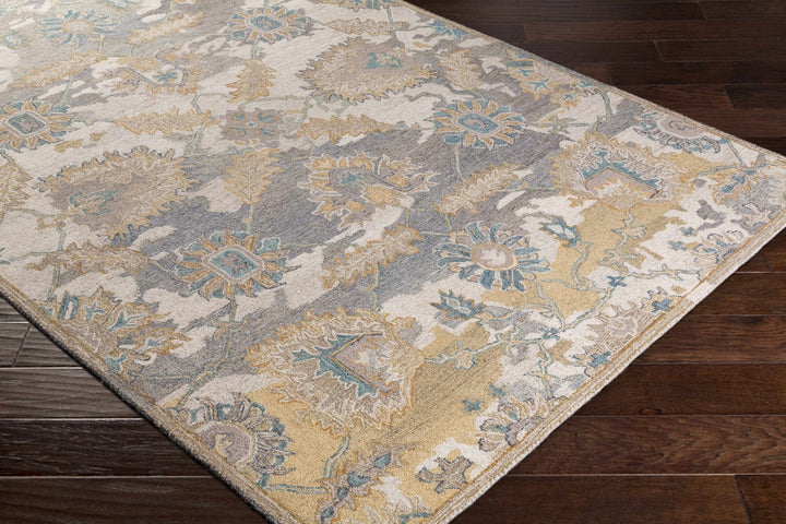 Ancho Traditional Style Brown And Gray Hand Tufted Wool Area Rug - The Rug Decor