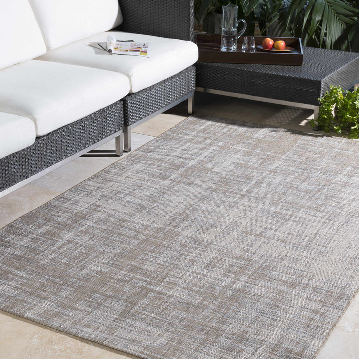 Andalusia Modern Style Gray Outdoor Area Rug