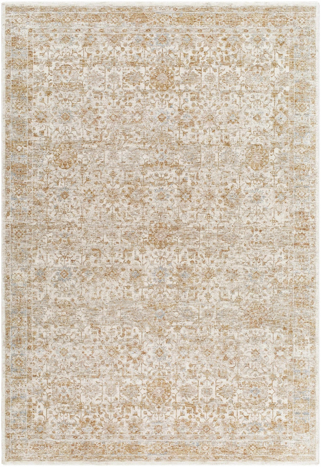 Andres Traditional Beige And Tan Rug - The Rug Decor