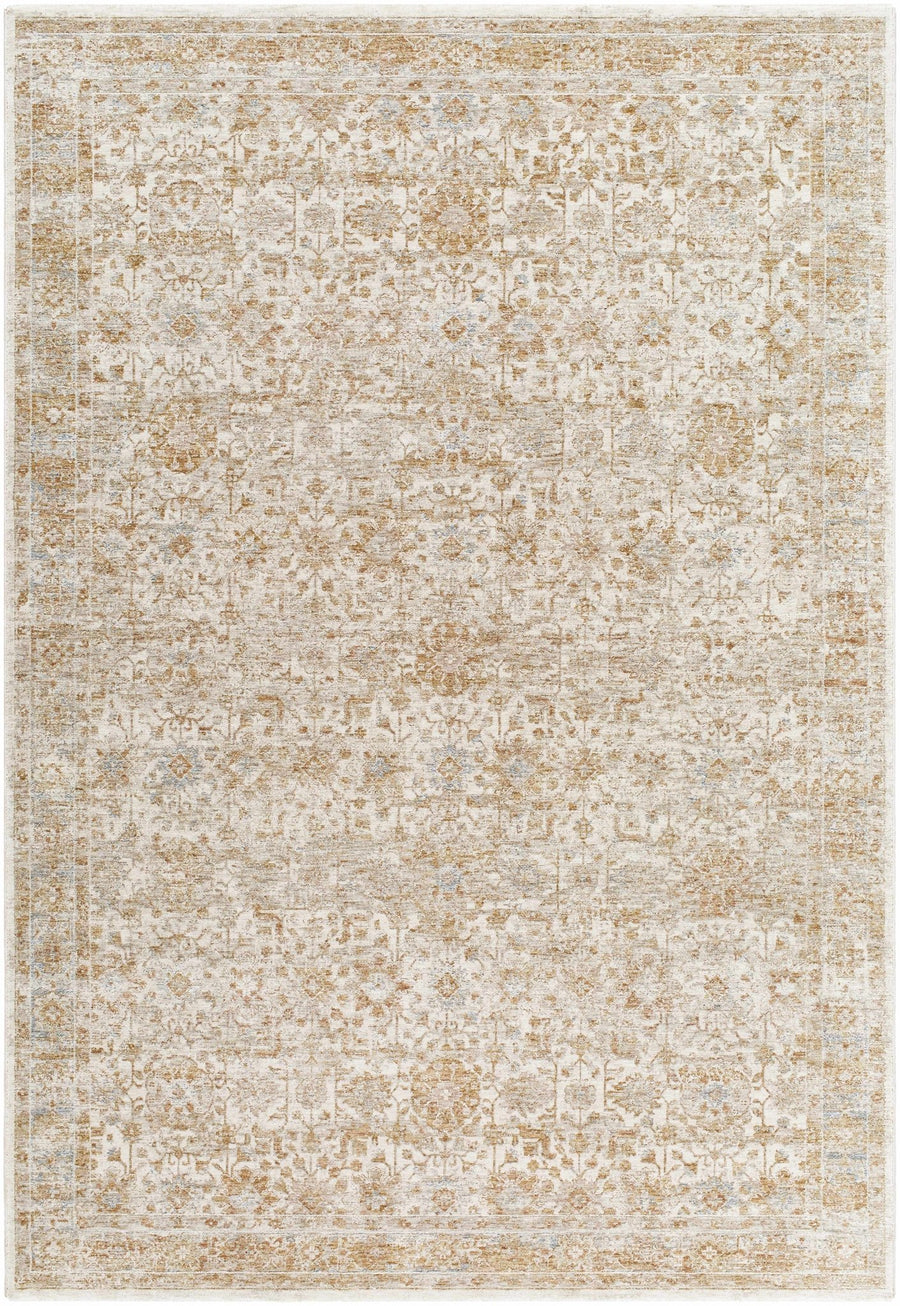 Andres Traditional Beige And Tan Rug - The Rug Decor