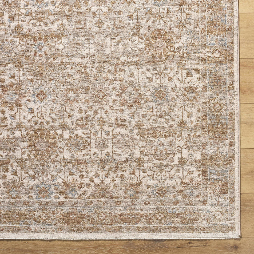 Andres Traditional Beige And Tan Rug - The Rug Decor