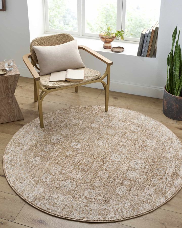 Andres Traditional Camel And Tan Rug - The Rug Decor