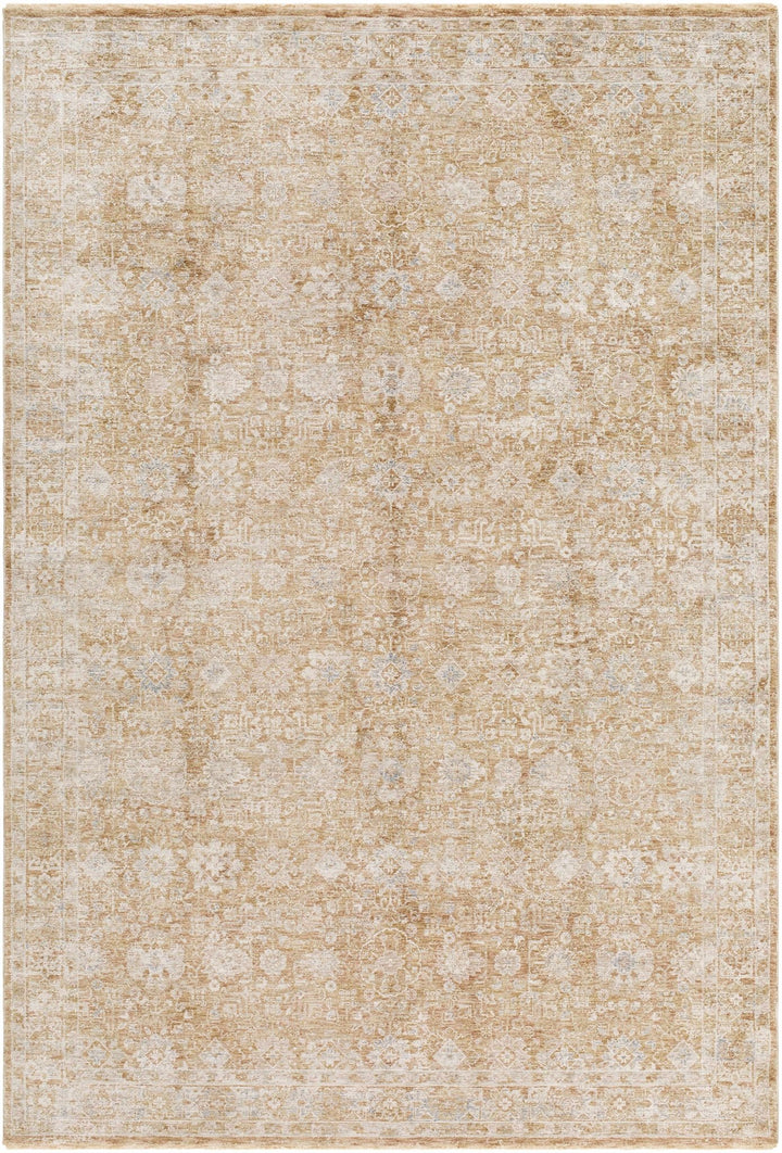 Andres Traditional Camel And Tan Rug - The Rug Decor