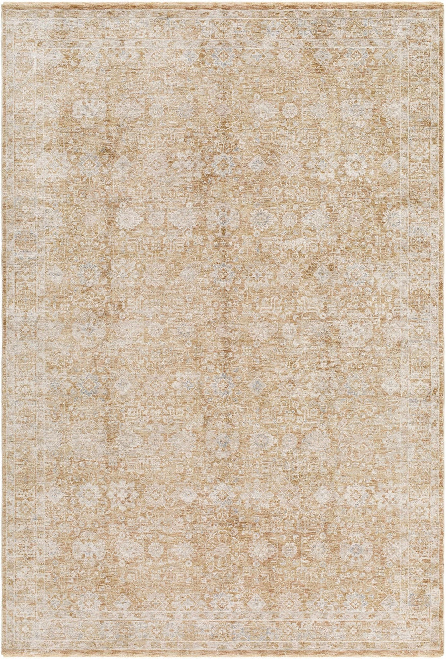 Andres Traditional Camel And Tan Rug - The Rug Decor