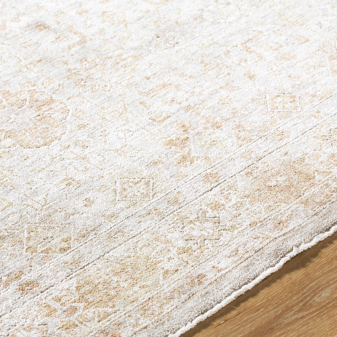 Andres Traditional Style Tan And Cream Area Rug - The Rug Decor