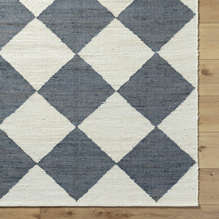 Andrin Modern Gray And Ivory Geometrical Rug - The Rug Decor