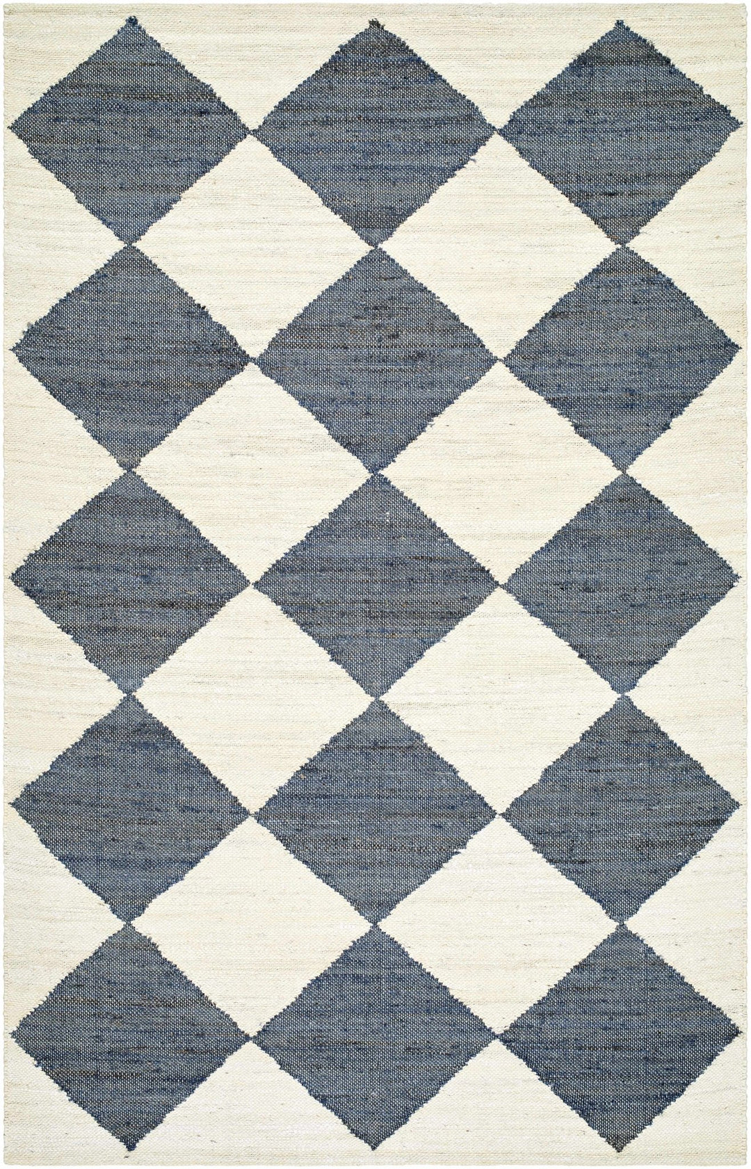 Andrin Modern Gray And Ivory Geometrical Rug - The Rug Decor