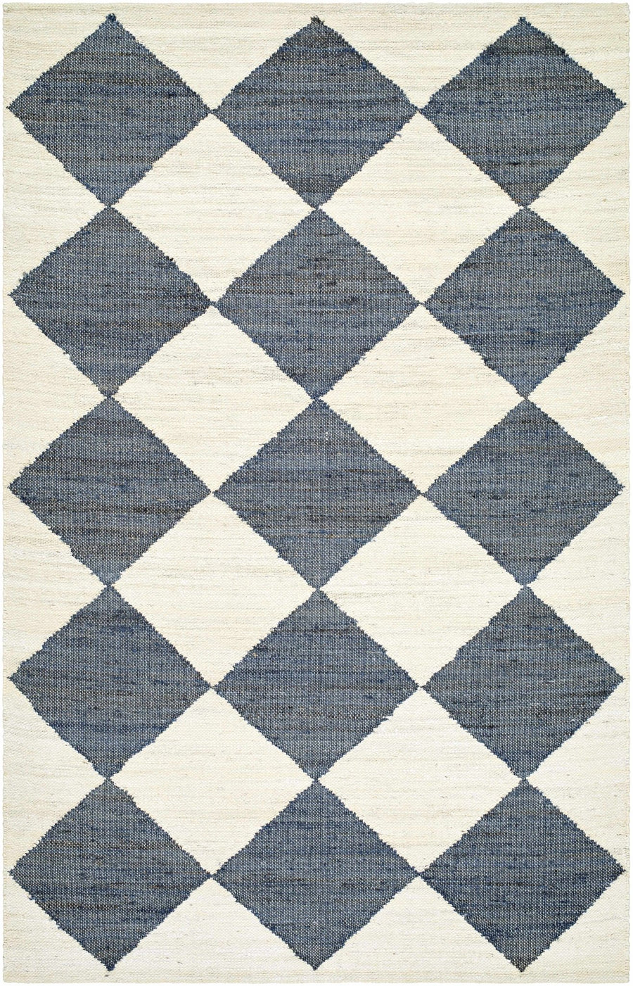 Andrin Modern Gray And Ivory Geometrical Rug - The Rug Decor