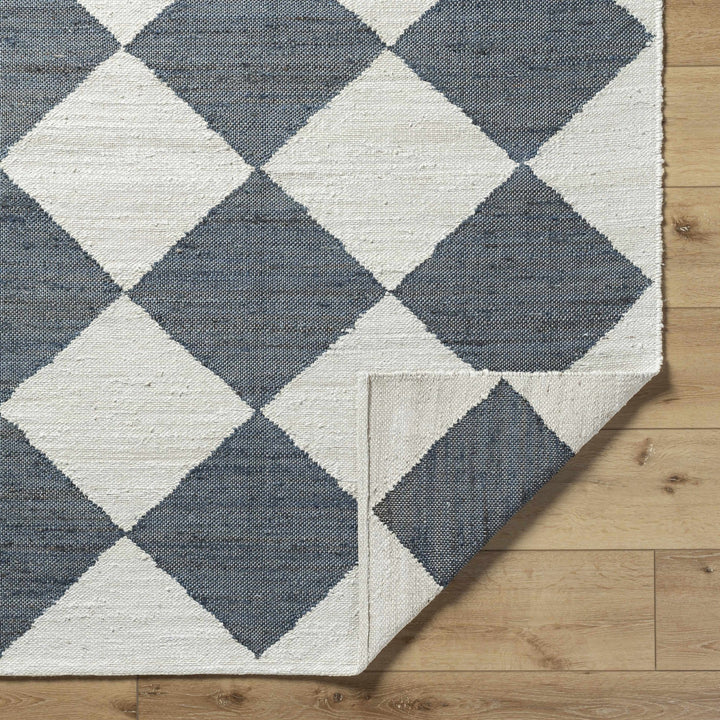 Andrin Modern Gray And Ivory Geometrical Rug - The Rug Decor