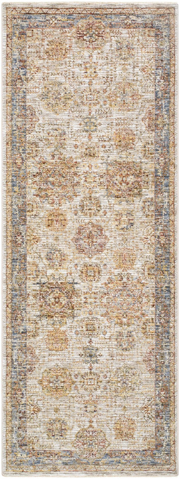 Ange Traditional Style Tan & Rust Area Rug - The Rug Decor