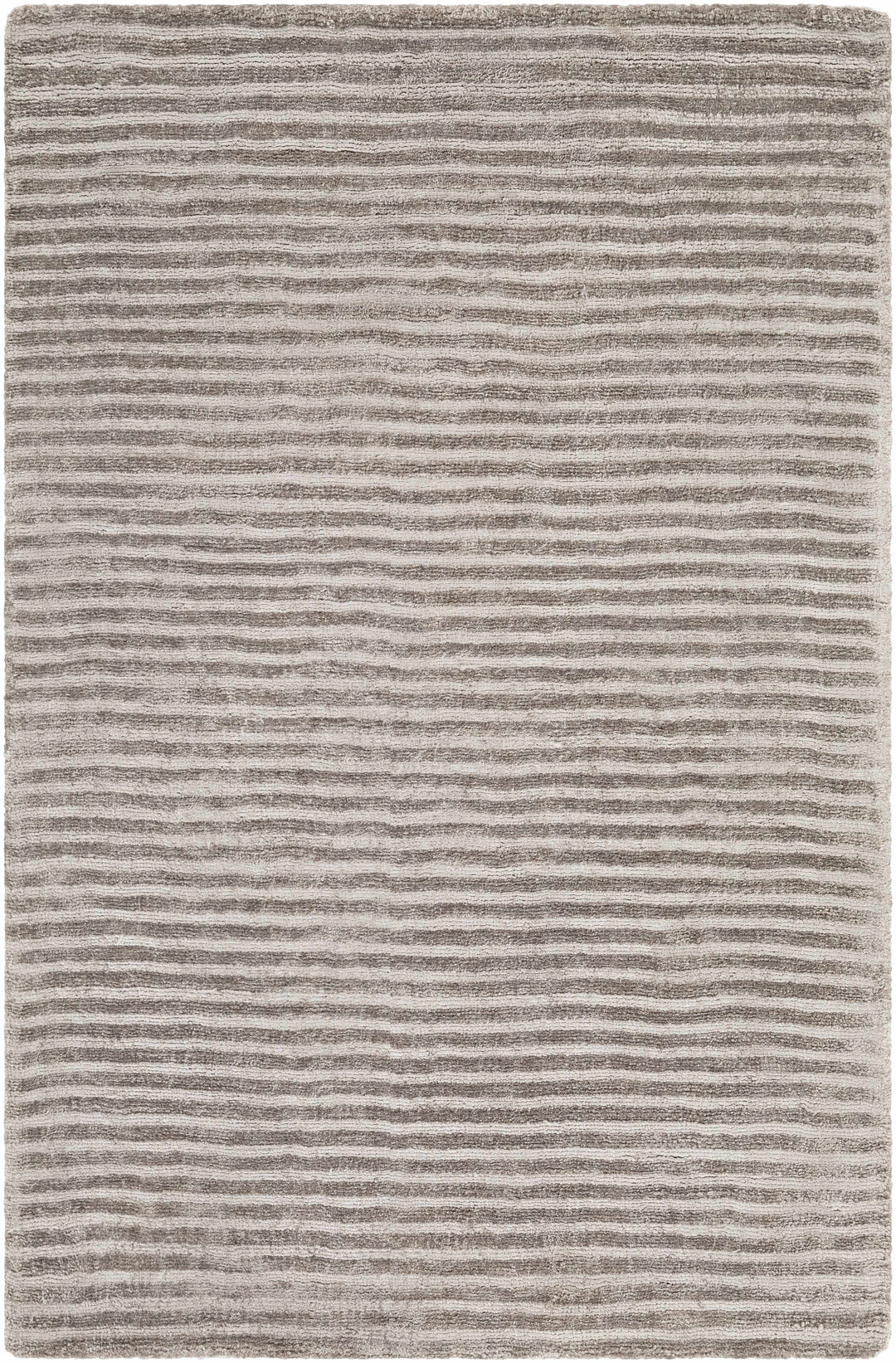 Angie Modern Abstract Taupe Hand Loomed Area Rug