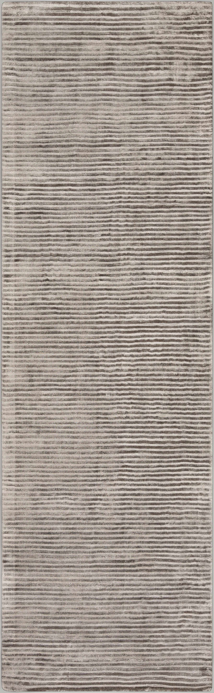Angie Modern Abstract Taupe Hand Loomed Area Rug