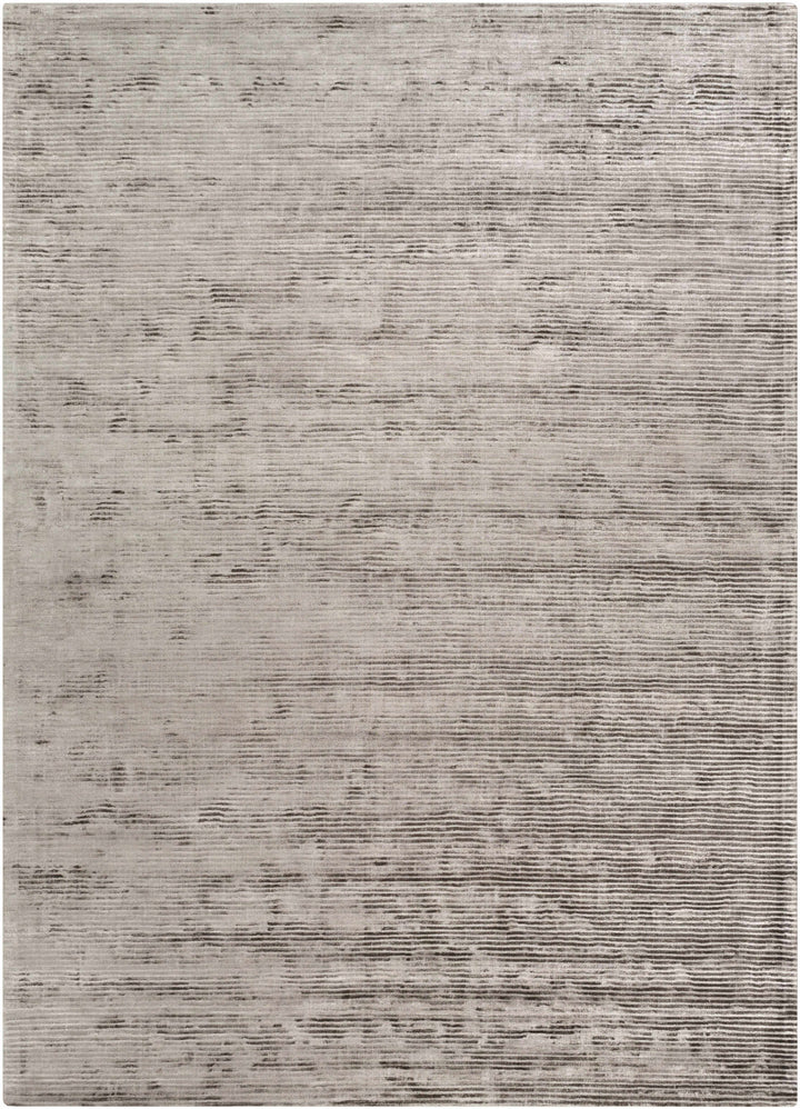 Angie Modern Abstract Taupe Hand Loomed Area Rug