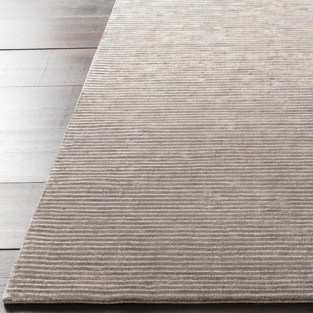 Angie Modern Abstract Taupe Hand Loomed Area Rug