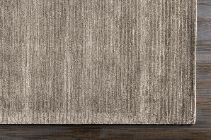 Angie Modern Abstract Taupe Hand Loomed Area Rug