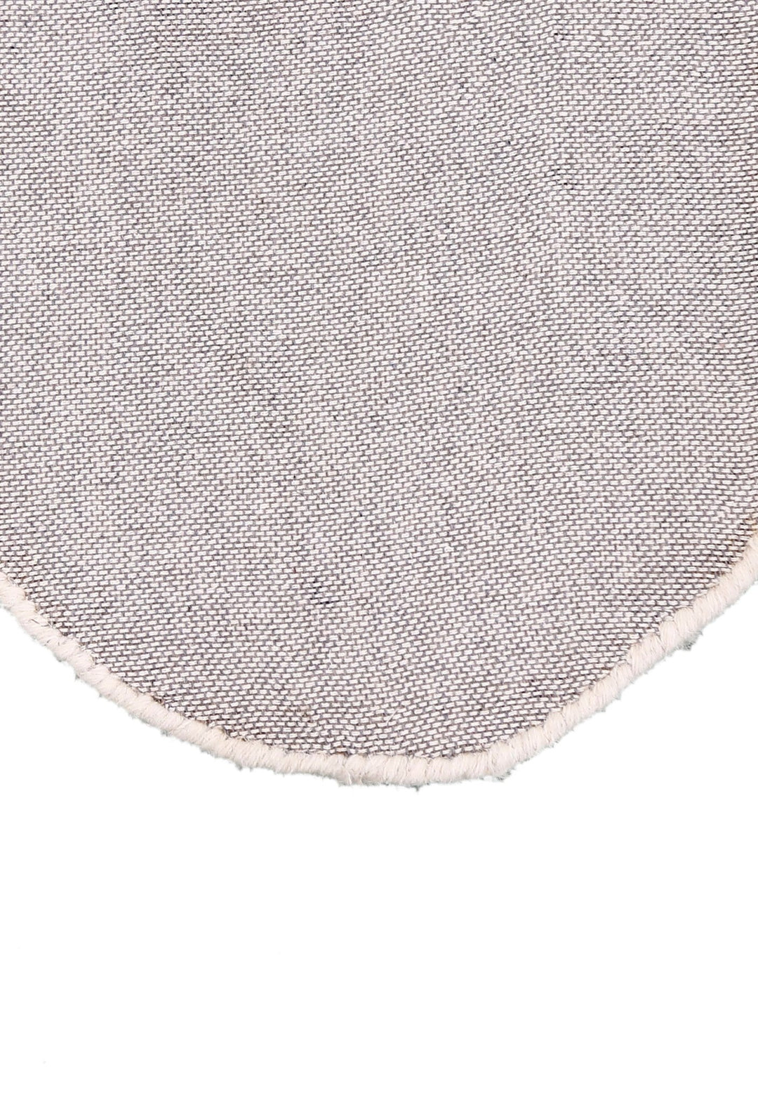 Animal Cat Face Ivory And Black Hand Tufted 1x1 Wool Rug - The Rug Decor