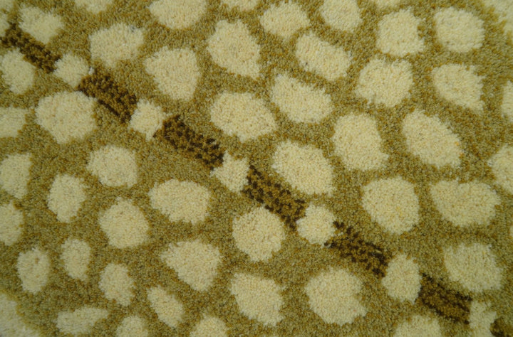 Animal Giraffe Brown Hand Tufted 2x3 Wool Area Rug - The Rug Decor