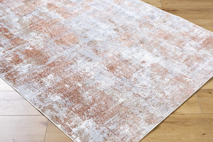 Anitra Modern Abstract Brown Washable Area Rug - The Rug Decor