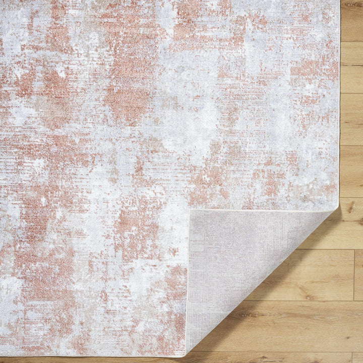 Anitra Modern Abstract Brown Washable Area Rug - The Rug Decor