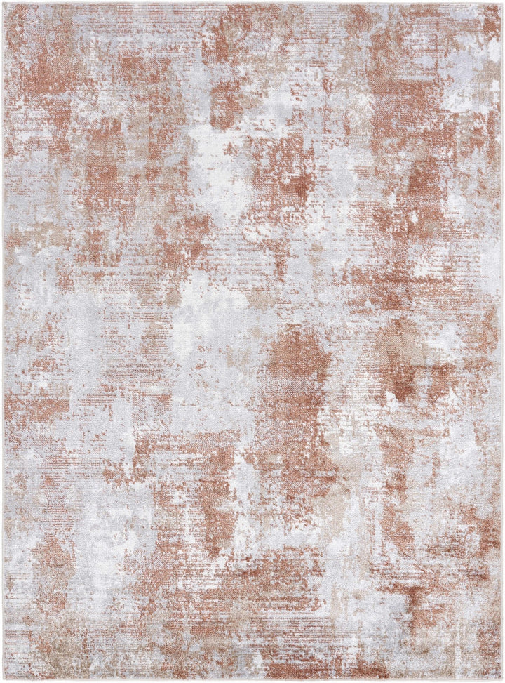 Anitra Modern Abstract Brown Washable Area Rug - The Rug Decor