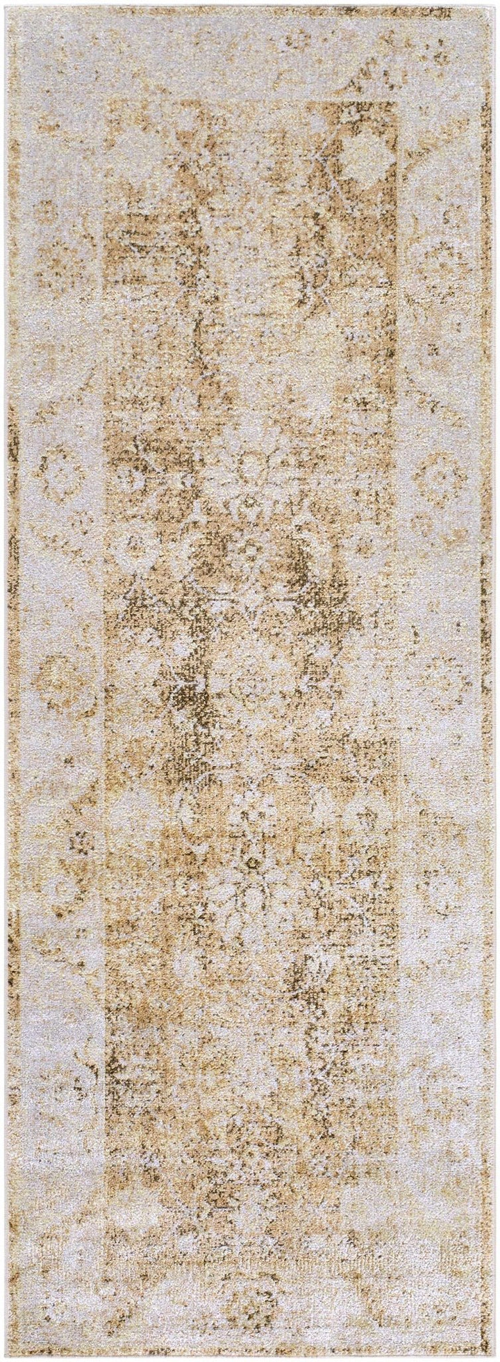 Aniyah Traditional Beige And Brown Washable Rug - The Rug Decor