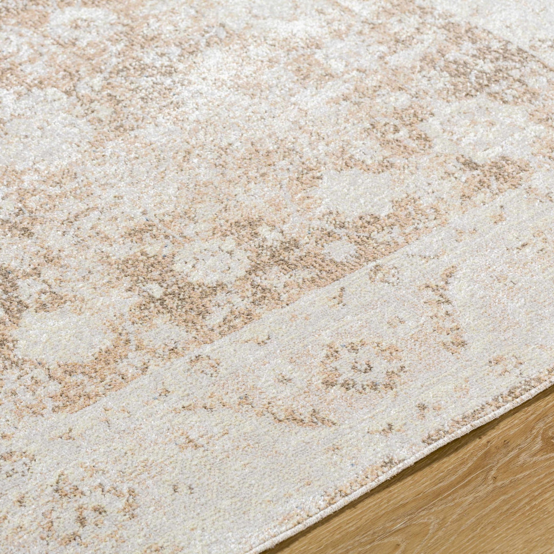 Aniyah Traditional Beige And Brown Washable Rug - The Rug Decor