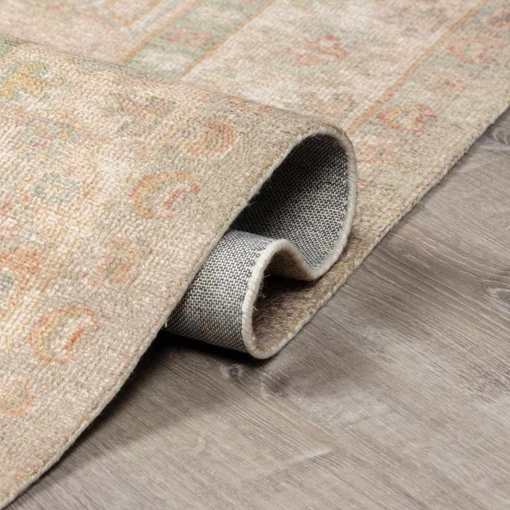 Anneke Traditional Style Peach Hand Tufted Area Rug - The Rug Decor