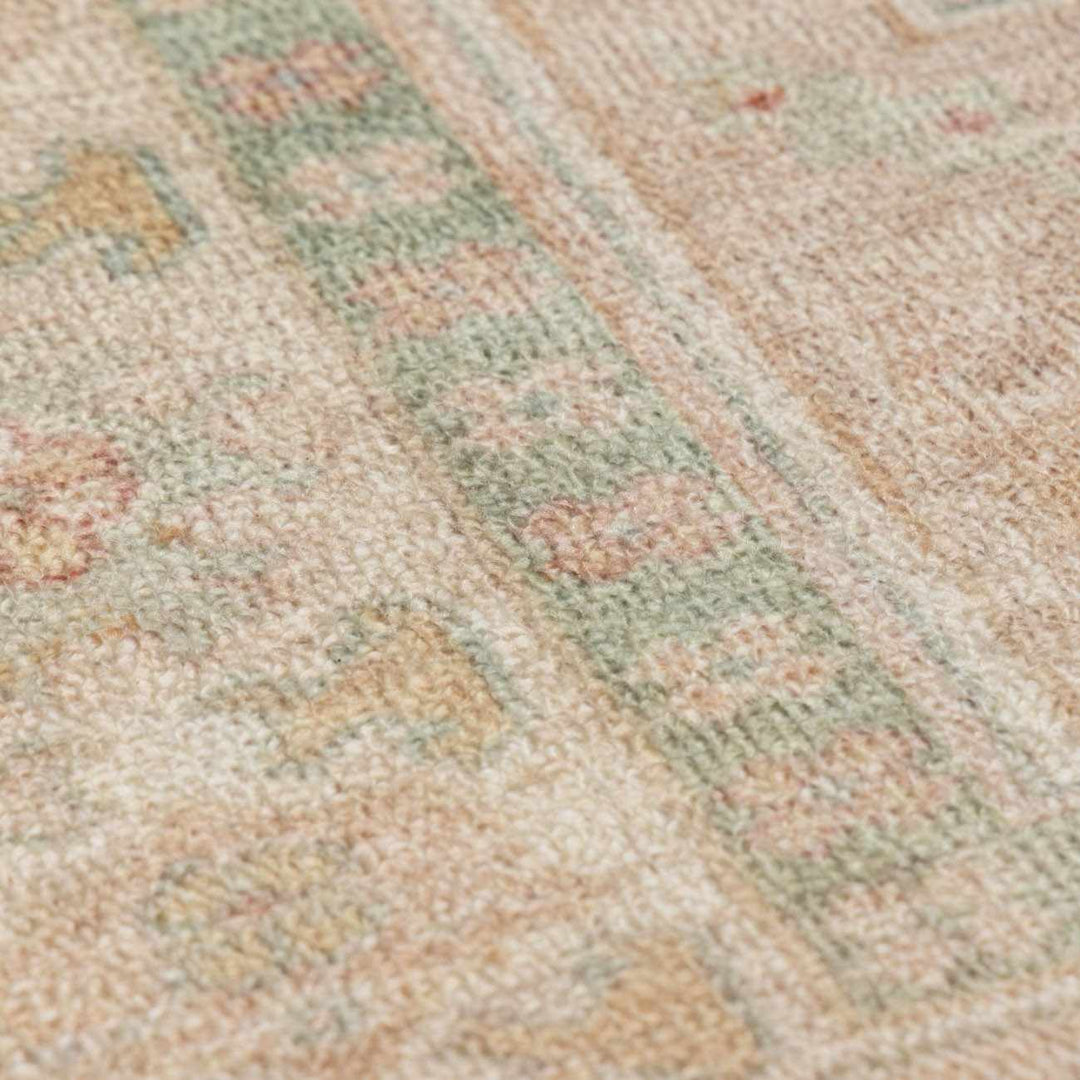 Anneke Traditional Style Peach Hand Tufted Area Rug - The Rug Decor
