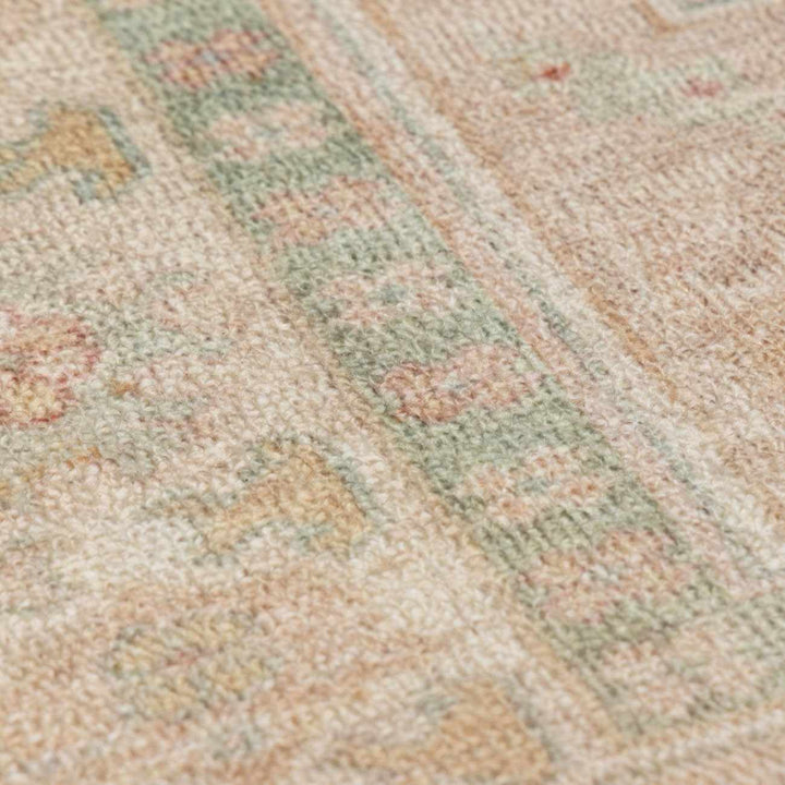 Anneke Traditional Style Peach Hand Tufted Area Rug - The Rug Decor