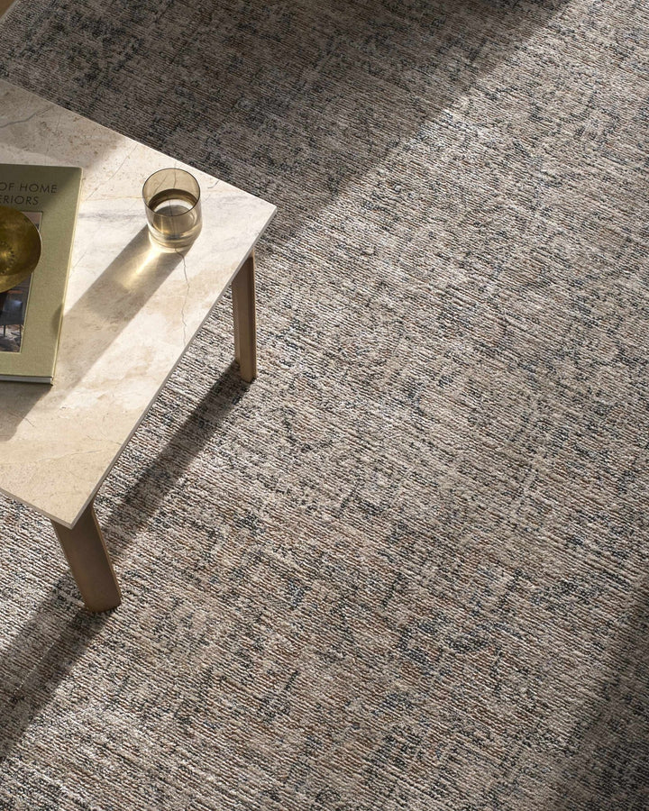 Anomie Traditional Beige And Gray Area Rug - The Rug Decor