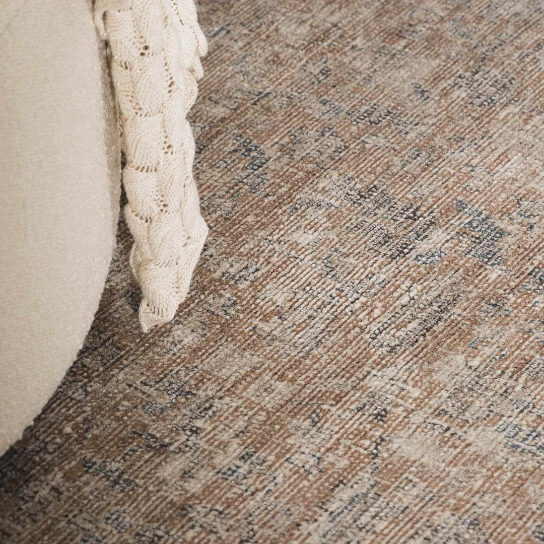 Anomie Traditional Beige And Gray Area Rug - The Rug Decor